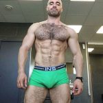 hairy chest locker room