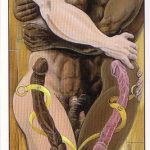 art man on man 2 of Rods from The Tarot Erotica deck by Lori Walls