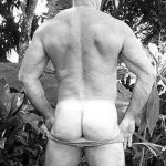 vintage daddy arse woods pants down