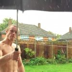 UMBRELLA GARDENER NUDE