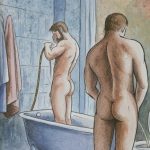 art Alessio Slonimsky – Hot Shower (2022) – shower
