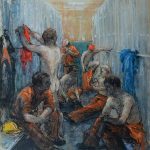 art wokmen miners undressing