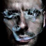 Mask smoking and stroking fantasy