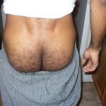 god arse hairy pants down