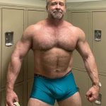 locker room dad bulge