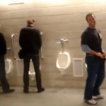 a bloke beefy arse urinal fetish