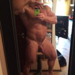 muscle daddy just gorgeous selfie