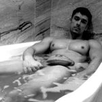 vintage bath lad erection