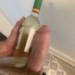 wine and cock