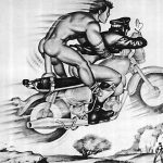 Art of Etienne -leather biker