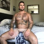 sexy bloke inked gods daddy muscle