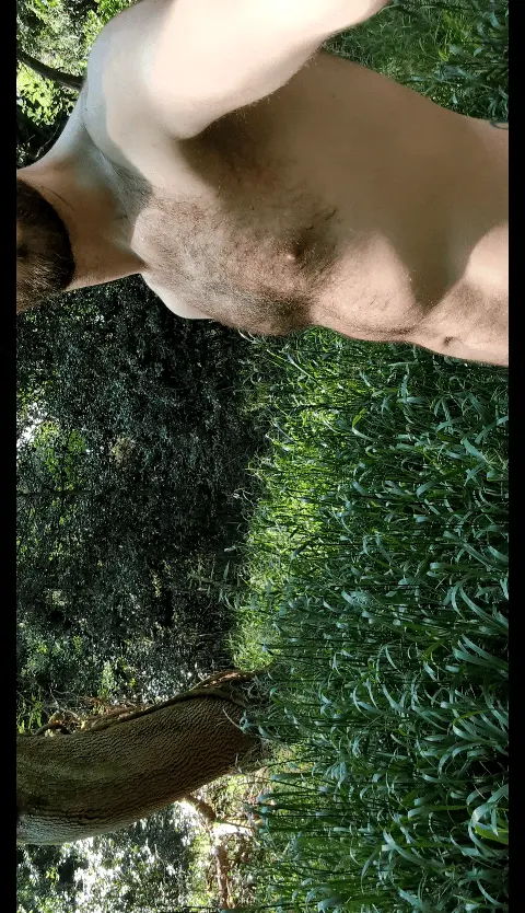 Being Naked Outdoors